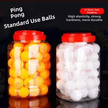 Loptičky na stolný tenis pre tréning a súťaže, PP materiál, vhodné pre stolný tenis a badminton