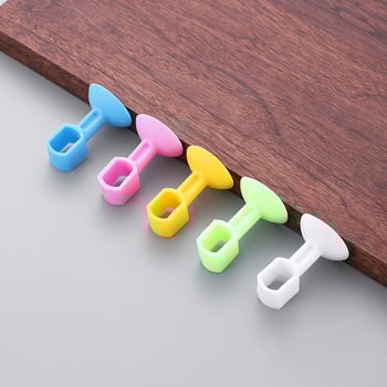 Szilikon ajtó stopper (T-típus, falra szerelt, rejtett kivitel, automatikus, Típus A)