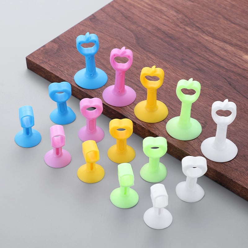 Szilikon ajtó stopper (T-típus, falra szerelt, rejtett kivitel, automatikus, Típus A)