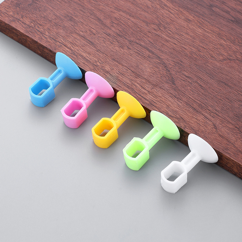 Szilikon ajtó stopper (T-típus, falra szerelt, rejtett kivitel, automatikus, Típus A)