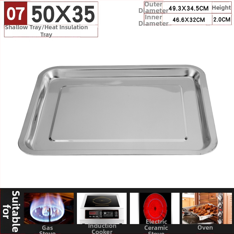 Tiganj za roštiljsku ribu — Željezni, kvadratnog oblika, završni premaz elektroforezom, kineski stil, sklopiv