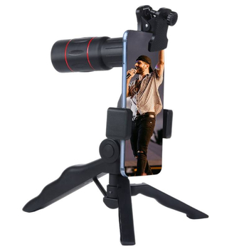 Монокулярен телескоп за смартфон, 18x увеличение, модел Red Circle Long Style, външна fotografия за концерти