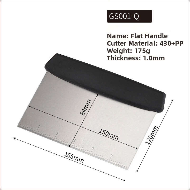 Rozsdamentes acél teppanyaki spatula készlet kültéri grillsütéshez — modern minimalista design, tartalmaz spatulákat steakhez és palacsintákhoz, testreszabható