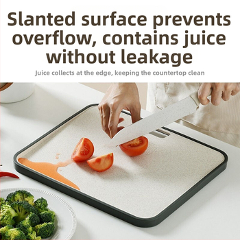 Műanyag vágódeszka, csúszásmentes, Stu márka, modern minimalista stílus