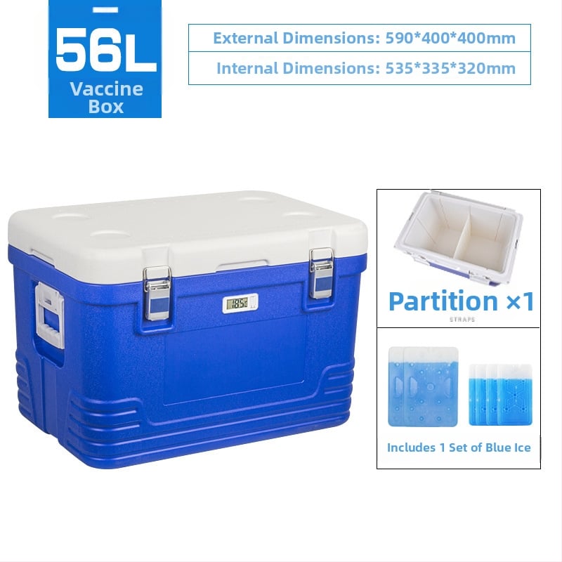 Six Fir cooler medical portabil pentru insulină, medicamente și lapte matern; izolație PU cu șase fețe; temperatură minimă de refrigerare 1°C