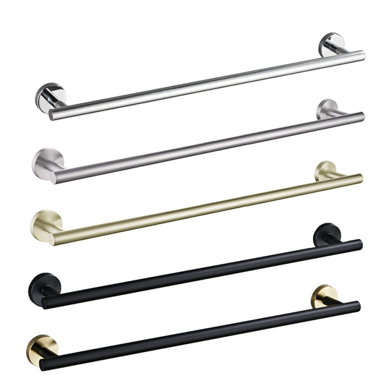 Encounter ράγα πετσετών από ανοξείδωτο χάλυβα 304, βαμμένη επιφάνεια, μοντέρνος μινιμαλιστικός σχεδιασμός, φορτίο 10 kg, με μία ράβδο