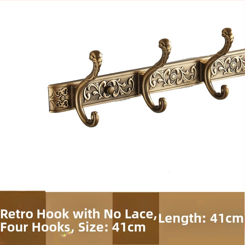 Стенен закачалник с куки, американски стил, сплав, антично боядисване, 2 кг, марка Seth