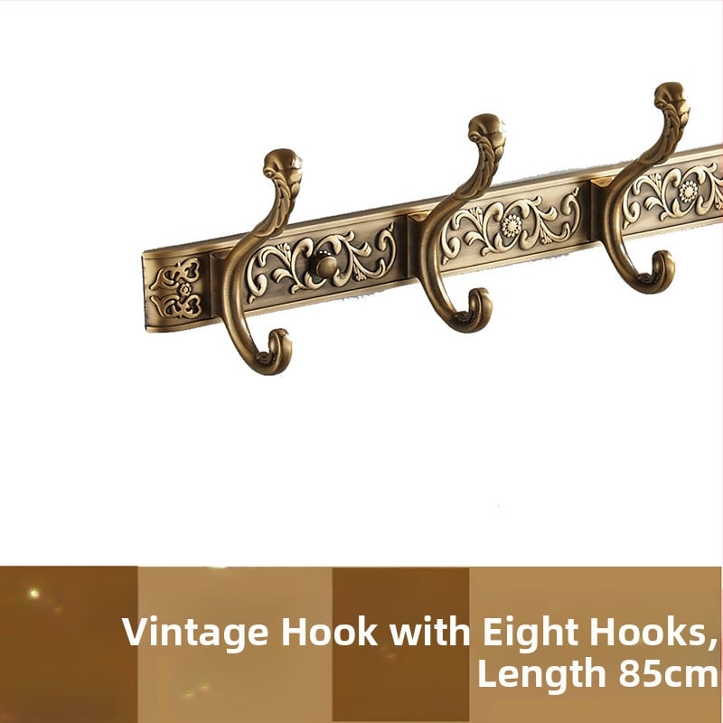 Стенен закачалник с куки, американски стил, сплав, антично боядисване, 2 кг, марка Seth