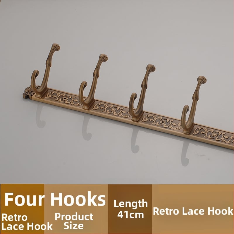 Стенен закачалник с куки, американски стил, сплав, антично боядисване, 2 кг, марка Seth