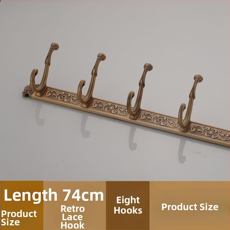 Стенен закачалник с куки, американски стил, сплав, антично боядисване, 2 кг, марка Seth