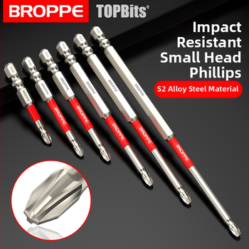 Set elektrickej vŕtačky a skrutkovača s krížovým bitom, silný magnet, vysoký krúti moment, odolný voči nárazu, HSS materiál