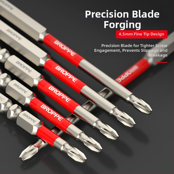 Set elektrickej vŕtačky a skrutkovača s krížovým bitom, silný magnet, vysoký krúti moment, odolný voči nárazu, HSS materiál