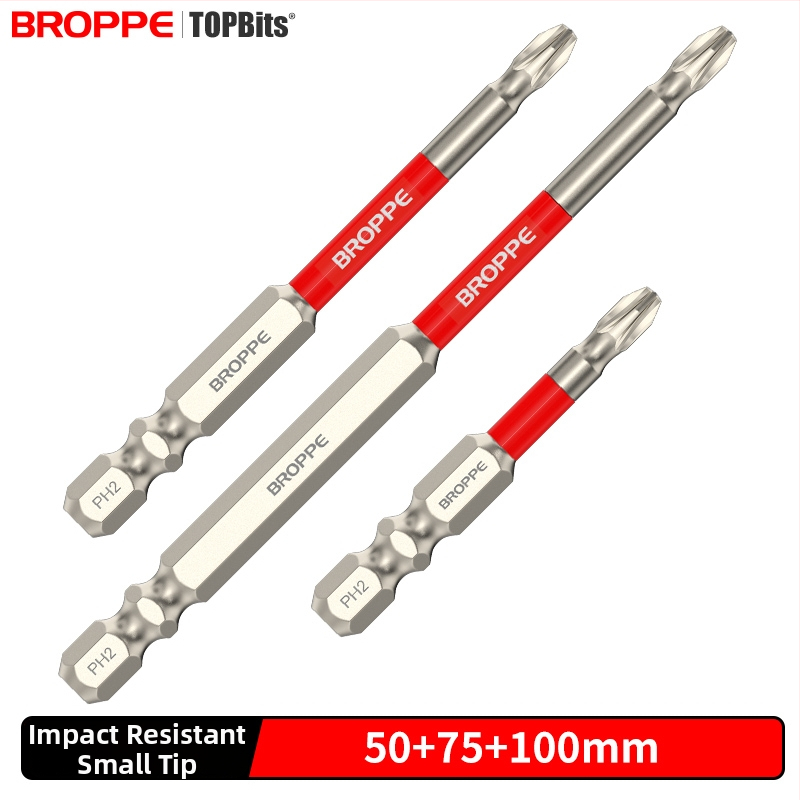 Set elektrickej vŕtačky a skrutkovača s krížovým bitom, silný magnet, vysoký krúti moment, odolný voči nárazu, HSS materiál