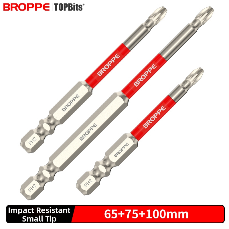 Set elektrickej vŕtačky a skrutkovača s krížovým bitom, silný magnet, vysoký krúti moment, odolný voči nárazu, HSS materiál