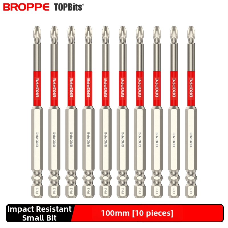 Set elektrickej vŕtačky a skrutkovača s krížovým bitom, silný magnet, vysoký krúti moment, odolný voči nárazu, HSS materiál