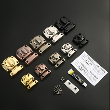 Broască de ușă cu buton, model stânga/dreapta, din aliaj de zinc, finisaj periat, stil lux ușor, Dawei