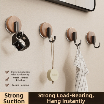 В vakuумна кука за закачване — античен стил, ABS материал, без пробиване, за баня и кухня