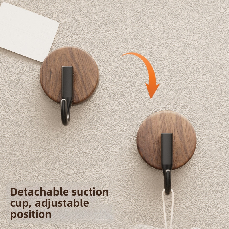 Prísavný háčik s antickým štýlom, ABS materiál, montáž bez vŕtania, vhodný do kúpeľne a kuchyne