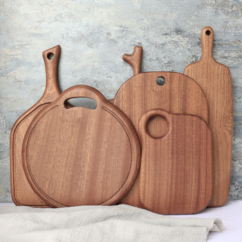 Drvena daska za rezanje – Ebony, nepravilnog stila, Thousand Ends marka, kućna upotreba, lansirano 2025.