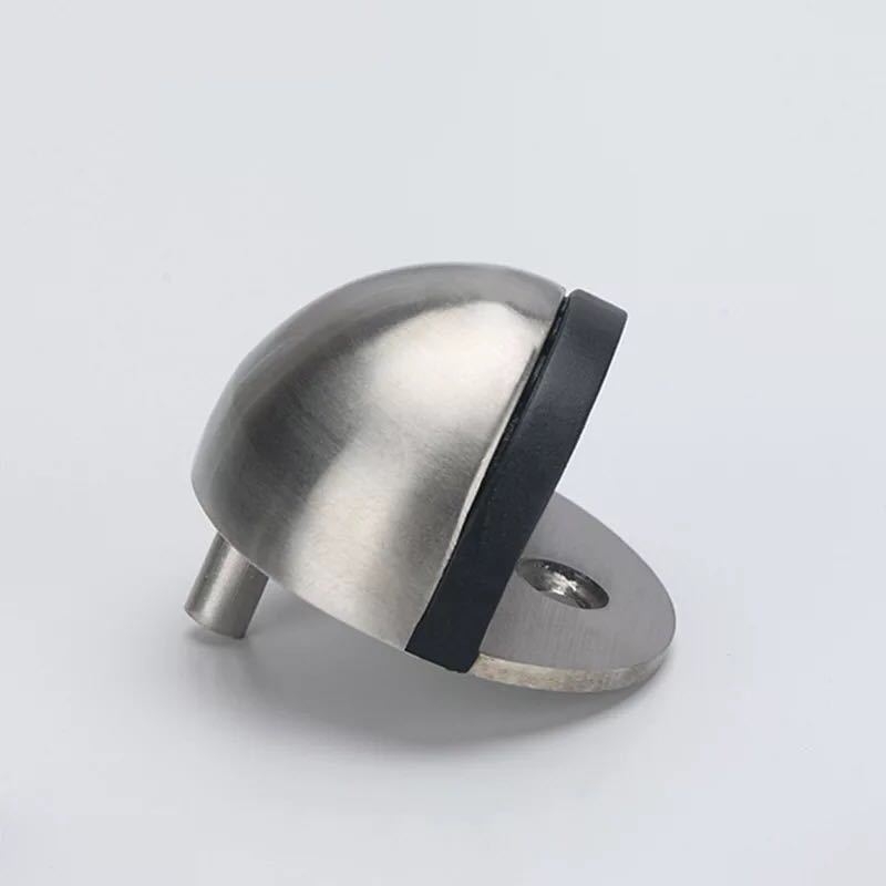 Stop de ușă magnetic anti-coliziune - din oțel inoxidabil 201/304, montaj pe podea, operare manuală, stil modern simplu, brand Wanjin Hui
