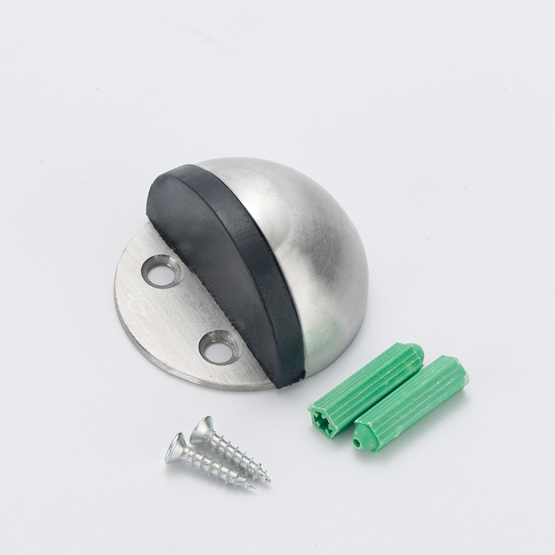 Stop de ușă magnetic anti-coliziune - din oțel inoxidabil 201/304, montaj pe podea, operare manuală, stil modern simplu, brand Wanjin Hui