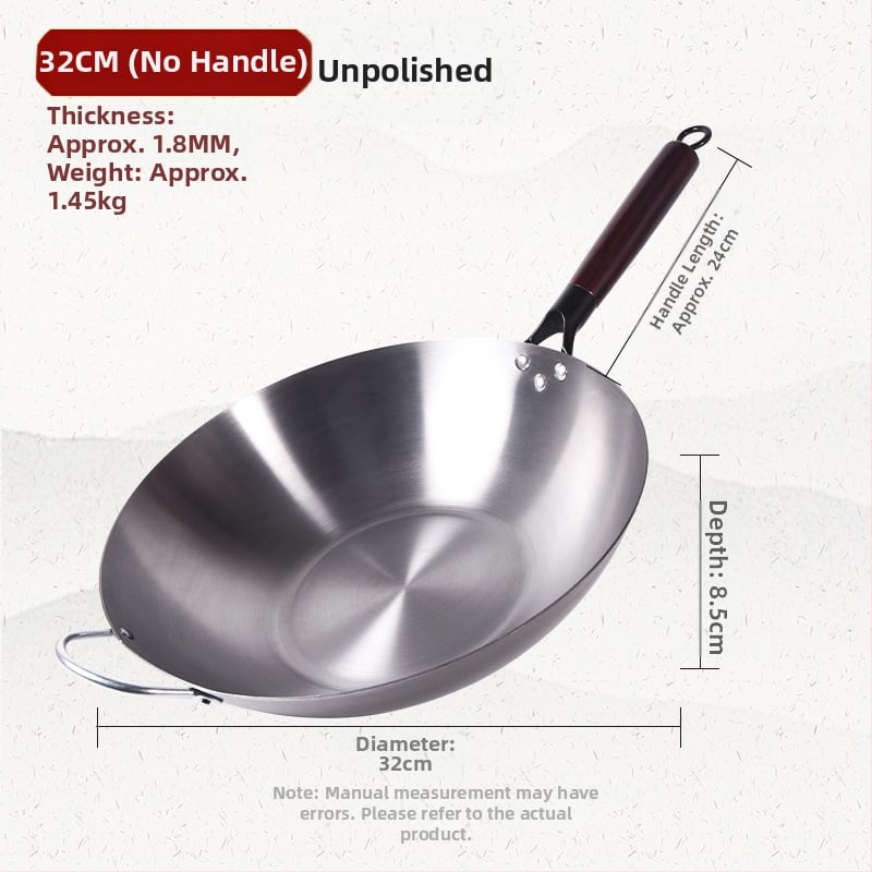 Τηγάνι από χυτοσίδηρο, χωρίς επίχρισμα, έτοιμο προς χρήση, συμβατό με επαγωγή, βάρος 1,2–1,6 kg