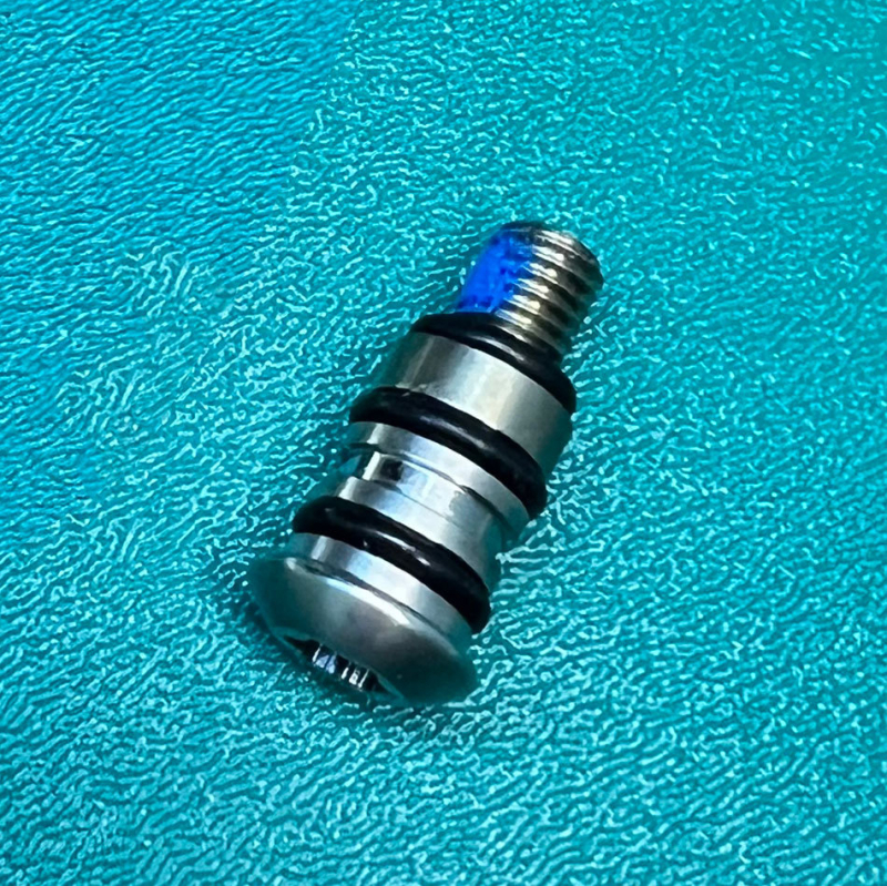 nfox N016 Βίδα εκκένωσης φρένων υδραυλικών δίσκων για ποδήλατο, με νήματα M8/M5