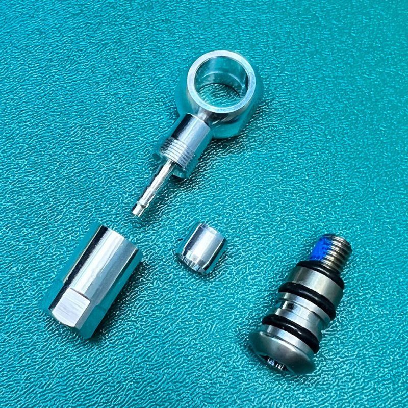 nfox N016 Βίδα εκκένωσης φρένων υδραυλικών δίσκων για ποδήλατο, με νήματα M8/M5