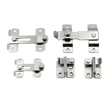 Zăvor pentru ușă DB-20, oțel inoxidabil, finisaj Wire Drawing, stil modern minimalist