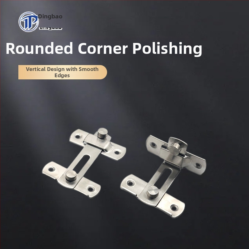 Zăvor pentru ușă DB-20, oțel inoxidabil, finisaj Wire Drawing, stil modern minimalist