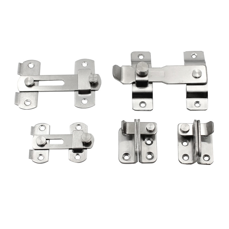 Zăvor pentru ușă DB-20, oțel inoxidabil, finisaj Wire Drawing, stil modern minimalist