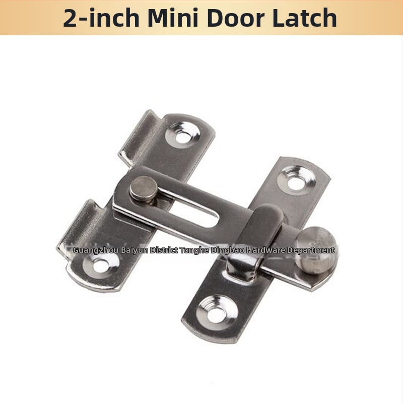 Zăvor pentru ușă DB-20, oțel inoxidabil, finisaj Wire Drawing, stil modern minimalist