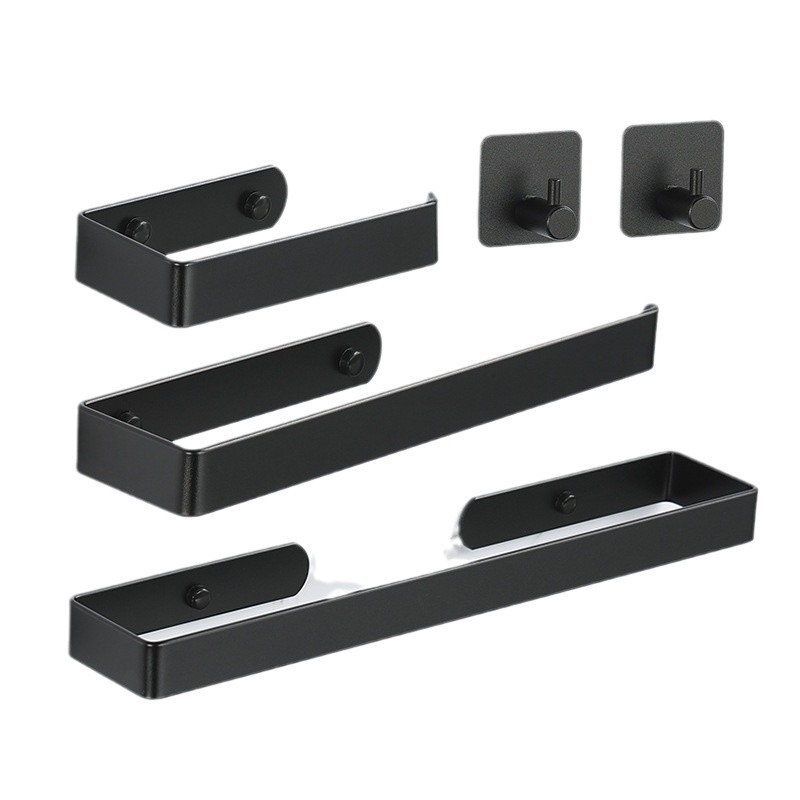 Ράγα πετσετών από κράμα αλουμινίου διαστημικού τύπου, εγκατάσταση χωρίς διάτρηση, φινίρισμα οξείδωσης, επιτοίχια τοποθέτηση, φορτίο 20 kg, ένα επίπεδο (Κράμα αλουμινίου, φινίρισμα οξείδωσης, 20 kg, ένα επίπεδο, επιτοίχιο)