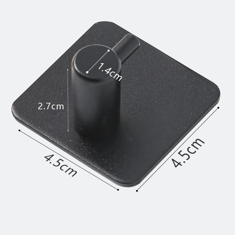 Ράγα πετσετών από κράμα αλουμινίου διαστημικού τύπου, εγκατάσταση χωρίς διάτρηση, φινίρισμα οξείδωσης, επιτοίχια τοποθέτηση, φορτίο 20 kg, ένα επίπεδο (Κράμα αλουμινίου, φινίρισμα οξείδωσης, 20 kg, ένα επίπεδο, επιτοίχιο)