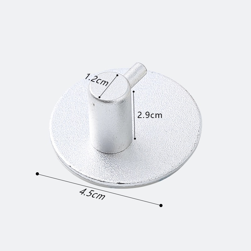 Ράγα πετσετών από κράμα αλουμινίου διαστημικού τύπου, εγκατάσταση χωρίς διάτρηση, φινίρισμα οξείδωσης, επιτοίχια τοποθέτηση, φορτίο 20 kg, ένα επίπεδο (Κράμα αλουμινίου, φινίρισμα οξείδωσης, 20 kg, ένα επίπεδο, επιτοίχιο)