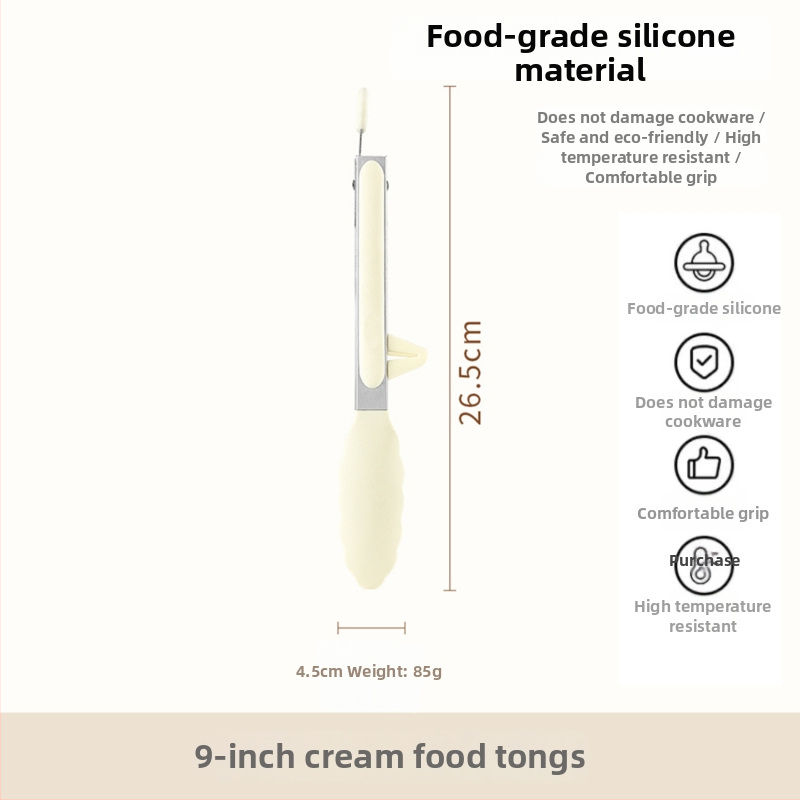 Xukang sada silikónových špachtlí, 4 diely, s klipom na jedlo a lyžicou na polievku, nelepivé, protišmykové, odolné voči teplu