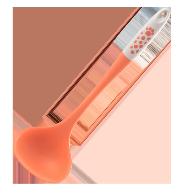 Xukang set spatule din silicon, 4 bucăți, cu clips pentru alimente și lingură de supă, antiaderent, antiderapant, rezistent la temperaturi înalte