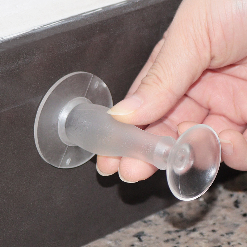 Stoper de ușă A1P60; silicon; cupă de aspirație; control manual; igienic