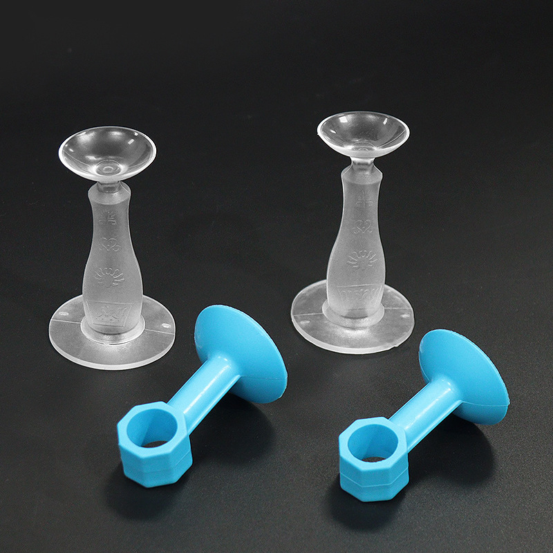 Stoper de ușă A1P60; silicon; cupă de aspirație; control manual; igienic