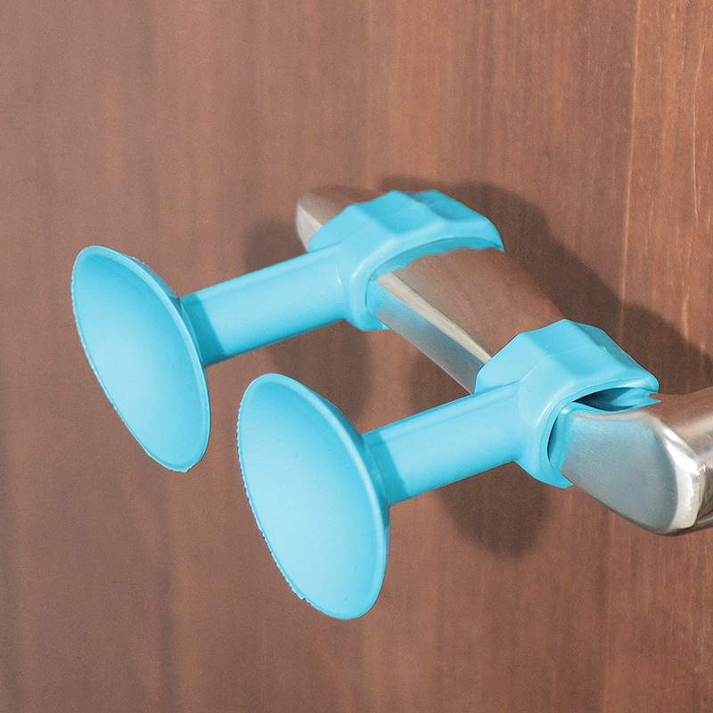 Stoper de ușă A1P60; silicon; cupă de aspirație; control manual; igienic