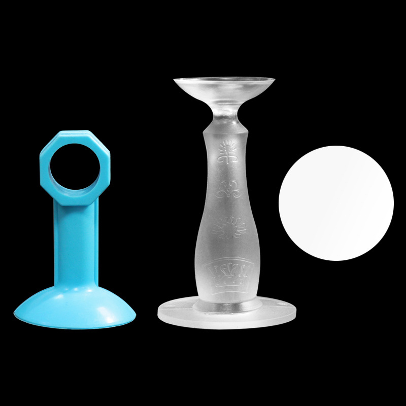 Stoper de ușă A1P60; silicon; cupă de aspirație; control manual; igienic