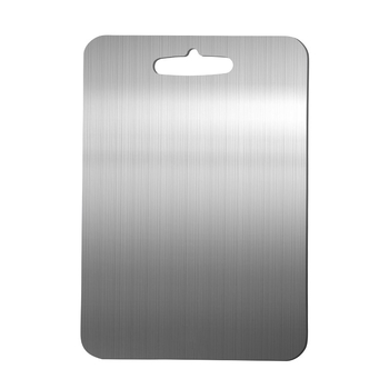 tocător din oțel inoxidabil, cu două fețe, de calitate alimentară, antibacterian, anti-alunecare