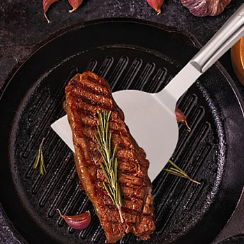 Set lingură și spatulă pentru teppanyaki, stil minimalist modern, brand Unique, lansat în 2023