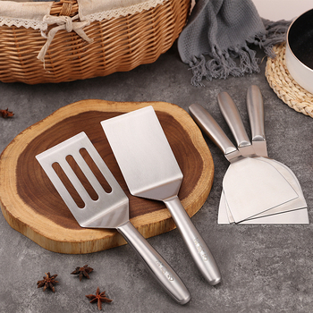 Set lingură și spatulă pentru teppanyaki, stil minimalist modern, brand Unique, lansat în 2023