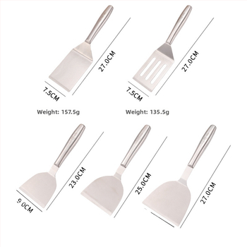 Súprava lyžičky a špachtle na teppanyaki, moderný minimalistický štýl, značka Unique, uvedená na trh v roku 2023
