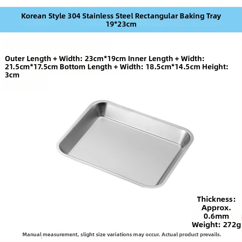 Plochý podnos z nerezovej ocele 304, obdĺžnikový, s filtrovacou sieťou na riadenie oleja a drenáž, moderný minimalistický štýl