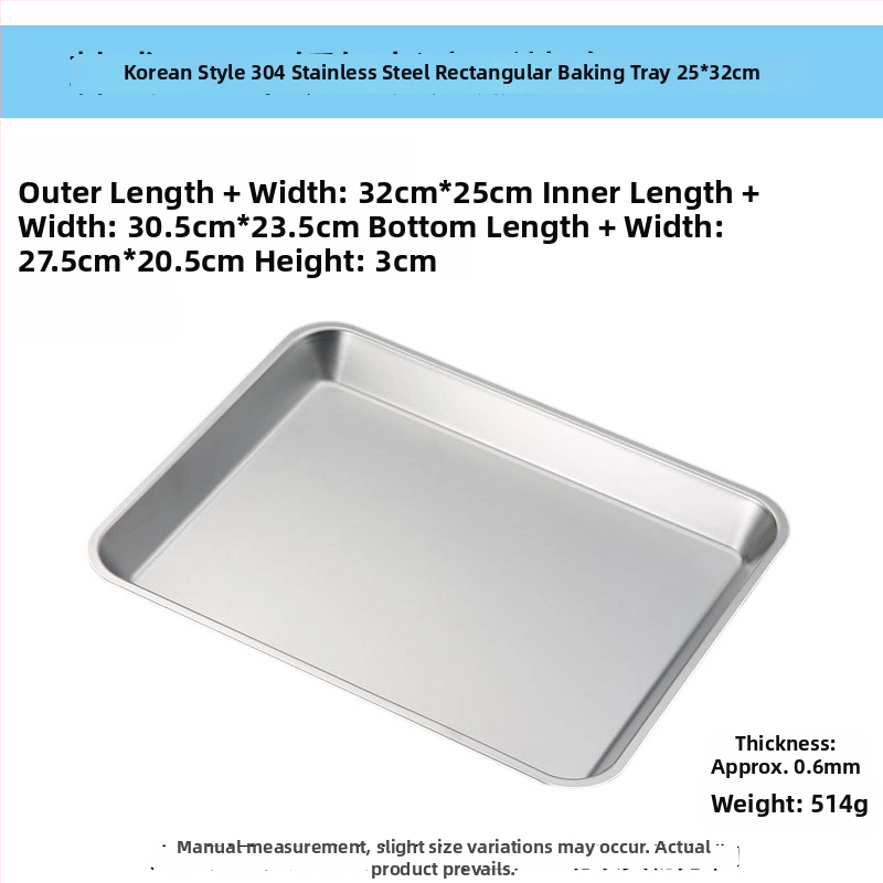 Plochý podnos z nerezovej ocele 304, obdĺžnikový, s filtrovacou sieťou na riadenie oleja a drenáž, moderný minimalistický štýl