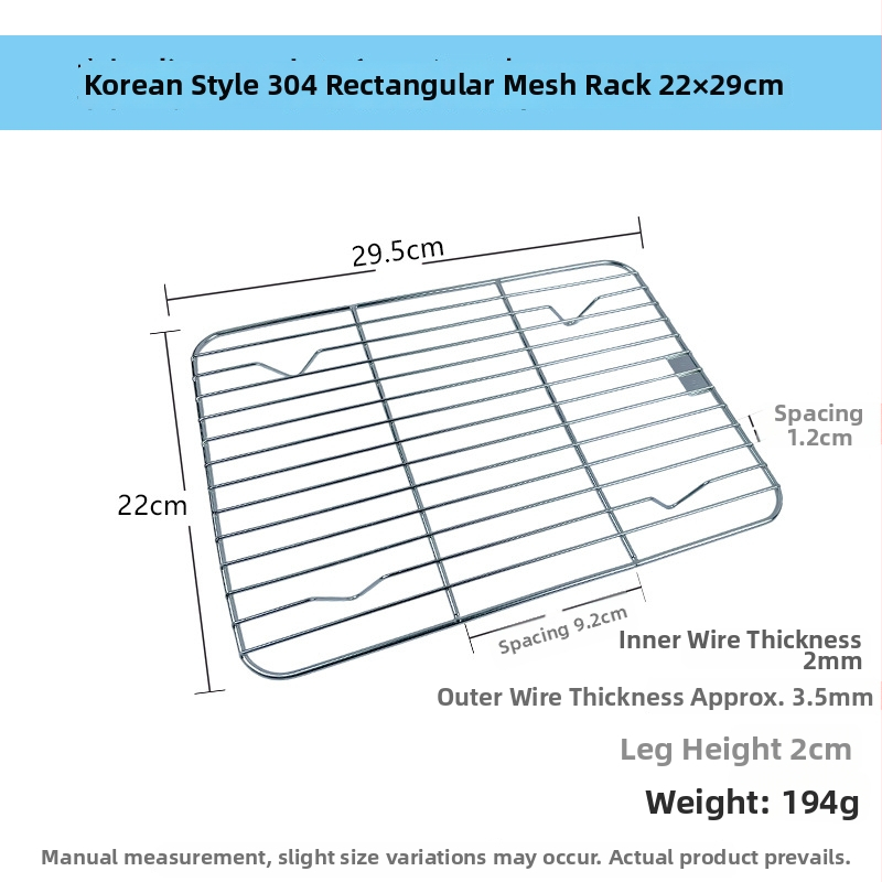 Plochý podnos z nerezovej ocele 304, obdĺžnikový, s filtrovacou sieťou na riadenie oleja a drenáž, moderný minimalistický štýl