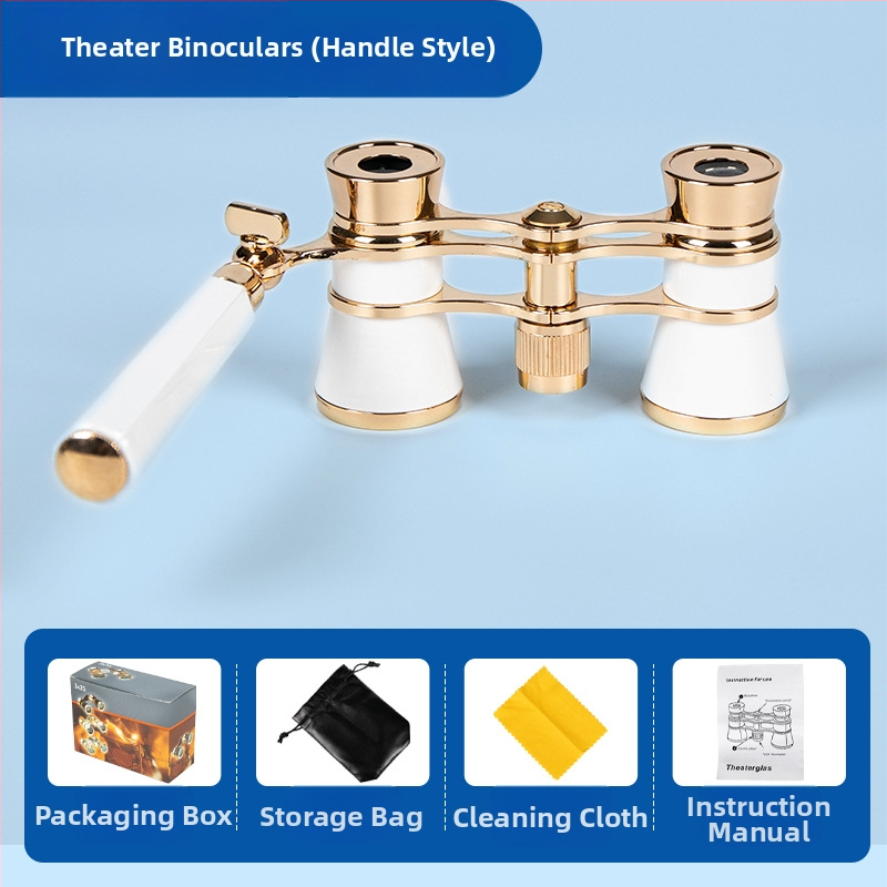 Kovové divadelné ďalekohľady, neutrálna značka, nie je dovážané, bez licencie privátnej značky, astronomické pozorovanie