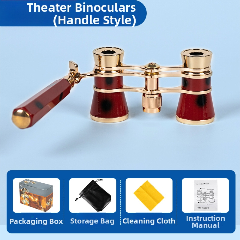 Kovové divadelné ďalekohľady, neutrálna značka, nie je dovážané, bez licencie privátnej značky, astronomické pozorovanie